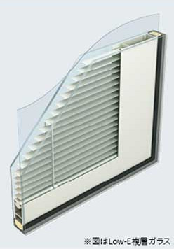 外から中が見えにくい窓ガラス